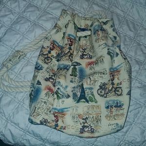 Beach bag bucket backpack